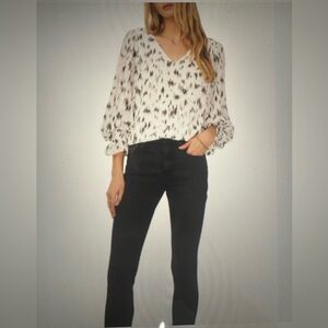 Vince Camuto Animal Print Top